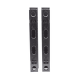 WMPV45E - Organizador Vertical de Cables / Doble Cara / 45 RU / 5x12in / 4.9in Ancho / 6.9ft Altura / Negro