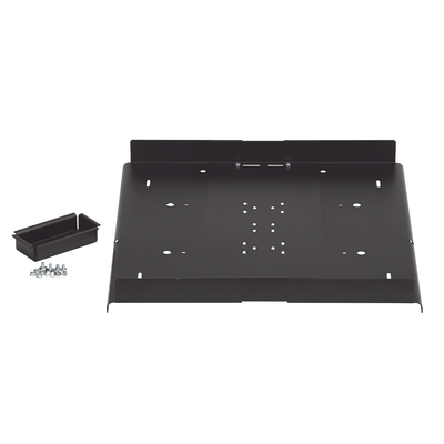 WMPVWF - Canal superior tipo cascada / 632 mm ancho / 2.07 pies profundidad / 2 o 4 postes / Negro