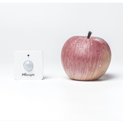 WS202915M - Sensor de Ocupación LoRaWAN / Detección PIR y Luz / 120° x 100° / Alcance 8 m (26.2 ft) / 1-60000 Lux / Alcance RF 15 km (9.3 mi)