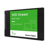 SSD Interno Western Digital Green 1TB 2.5" 7mm SATA lll Lect 545/545 MBs para PC y Lap