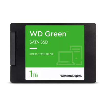 SSD Interno Western Digital Green 1TB 2.5" 7mm SATA lll Lect 545/545 MBs para PC y Lap