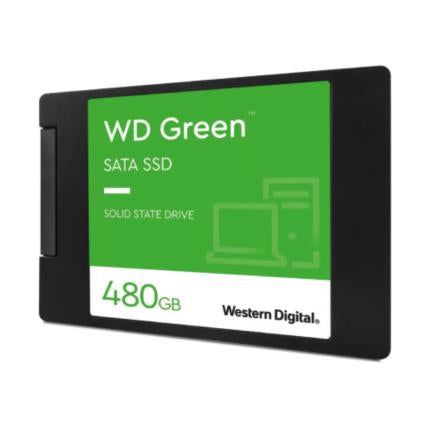 SSD Interno Western Digital Green 480GB 2.5" 7mm SATA lll Lect 545/545 MBs para PC y Lap