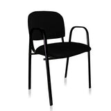 MUNDO IN SILL0420302NEGRO - Silla fija MUNDO mod. ISO con descansabr