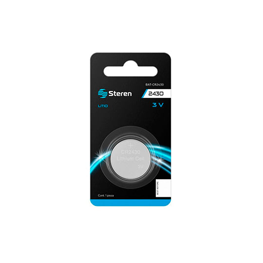 STEREN BAT-CR2430 - LM-Pila de litio STEREN tipo botón mod.