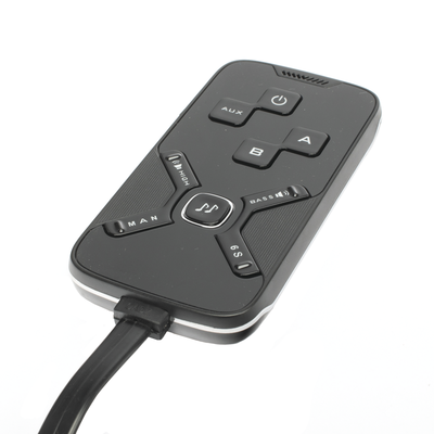 X100S - Sirena Vehicular de 100W de Potencia, Con Controlador Unimando Para Tonos, 2 Salidas Auxiliares y Microfono