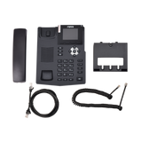 X3SP - Teléfono IP empresarial para 2 lineas SIP con pantalla LCD de 2.4 Pulgadas a color y conferencia de 3 vías, PoE