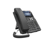 X3SP - Teléfono IP empresarial para 2 lineas SIP con pantalla LCD de 2.4 Pulgadas a color y conferencia de 3 vías, PoE