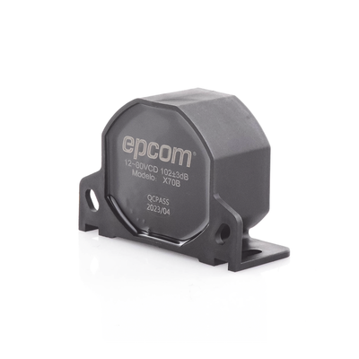 X70B - Alarma de Reversa Vehicular / 105±3 dB / 12-80 Vcc / IP67 / 70 mm / Soporte Universal