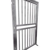 XD-100 - Puerta Lateral para Torniquetes / Acero Inoxidable 304 / 1350 x 2316 mm / 4.43 x 7.6 pies / Compatible con Cierres Magnéticos