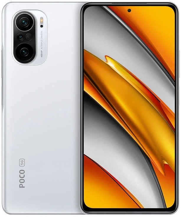 Smartphone Xiaomi Poco F3 6.67" 128Gb/6Gb Cámara 48Mp+8Mp+5Mp/20Mp Qualcomm Android 11 Color Blanco - Pocophonef36/128-B