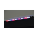 XLL-1084-RB - Barra de Luz de Advertencia / 4 Módulos LED / 12 LED Gen III / 11 Patrones de Destello / 10-16 VCC / 3 A Máximo / Uso Interior y Exterior