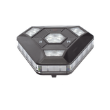 XLTE1985RB - Luz de Advertencia LED / 27 LEDs / 900 Lúmenes / IP67 / 12 Patrones / Batería 20 h / Sincronización Inalámbrica