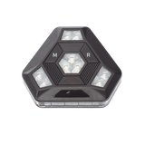 XLTE1985RB - Luz de Advertencia LED / 27 LEDs / 900 Lúmenes / IP67 / 12 Patrones / Batería 20 h / Sincronización Inalámbrica