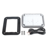 XLTE515RWV2 - Luz de Advertencia LED / 9x7" / Bicolor Rojo/Claro / 104 LED / 12 VCC / 10 Patrones de Destello