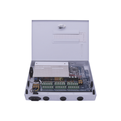 Epcom XP18DC30UD transformador de fuente de alimentación Blanco, Sobrevoltaje, Cortocircuito, Metal