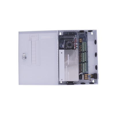 Epcom XP18DC30UD transformador de fuente de alimentación Blanco, Sobrevoltaje, Cortocircuito, Metal