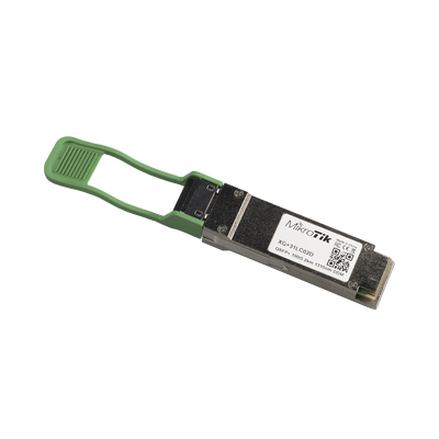 XQ+31LC02D, Módulo SFP, QSFP28, 100G, Mono-modo, Dual LC UPC, 1271nm, 1291nm, 1311nm, 1331nm, Hasta 2km.