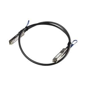 Mikrotik XQ+DA0001 Cable de fibra óptica e InfiniBand 1 m QSFP+ to QSFP+ / QSFP28 to QSFP28 Negro