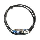 Mikrotik XS+DA0001 Cable de fibra óptica e InfiniBand 1 m SFP/SFP+/SFP28 Negro