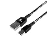 Xtech XTC-511 cable USB USB 2.0 1,8 m USB A USB C 0,48 Gbit/s Negro, Blanco