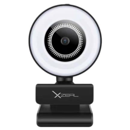 CAMARA WEB XZEAL FHD 1920X1080 30 FPS TRIPIE/MICR ARO LED (XZST300B)