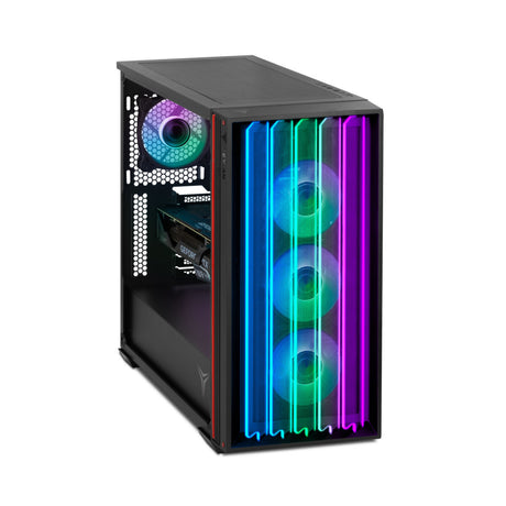 Gabinete Yeyian Mirage S ATX/Micro-ATX/ITX, Ventana, USB 3.2, Negro