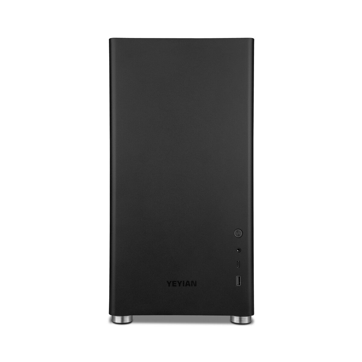 Gabinete Yeyian Gamer Hussar Negro ATX USB-C, 01 Bahía 3.5", 2 Bahías 2.5", 4 Ventiladores