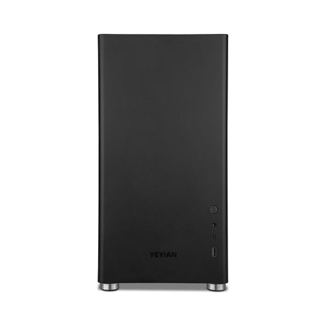 Gabinete Yeyian Gamer Hussar Negro ATX USB-C, 01 Bahía 3.5", 2 Bahías 2.5", 4 Ventiladores