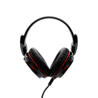 Yeyian Tempest 2000 Auriculares Alámbrico Diadema Juego Negro, Rojo