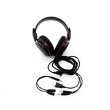 Diadema Yeyian YH2000 Tempest LED, 3.5mm/PC/CONS/USB, Micrófono, Rojo, Negra