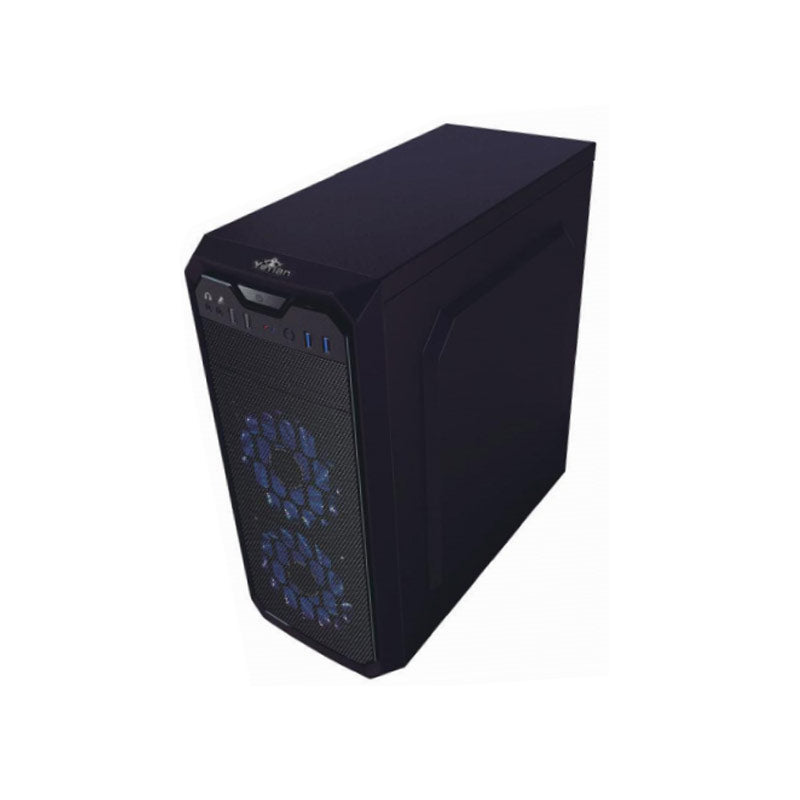 Gabinete Yeyian YNH-SL900 Stahl 900 ATX Mesh LED USB Negro 1Ventilador