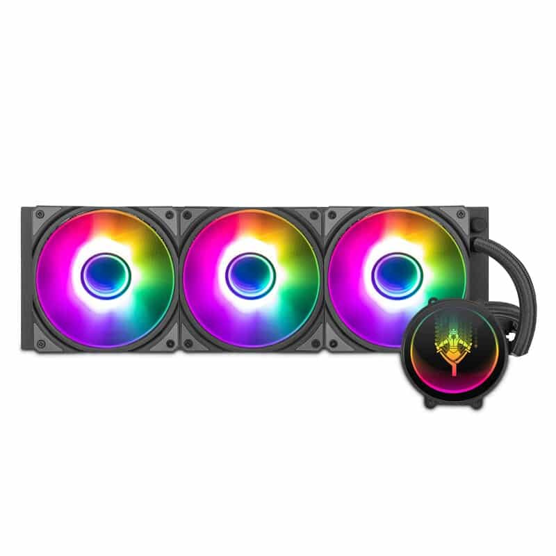 Sistema de Enfriamiento Líquido Yeyian YTT-360AL-01 ARGB VATN 360mm, 3 Ventiladores RGB, Intel/AMD