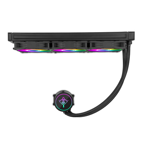 SISTEMA DE ENFRIAMIENTO LIQUIDO YEYIAN YTT-360AL-01 ARGB VATN 360MM, 3 VENTILADORES, RGB, ALUMINIO