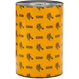 Zebra 6200 Resin Cinta Adhesiva 74 m 11 mm 48 pieza(s) Negro