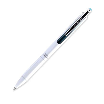Bolígrafo Zebra Rollerball 0.7mm Gel Sarasa Grand Blanco, Tinta Mediano
