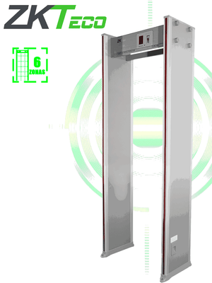 ZKTeco ZK-D1065 detector de metales para seguridad 5,7 - 9,6 kHz
