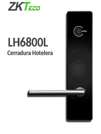 Cerradura ZKTECO LH6800L MIFARE 13.56 MHz, Puertas de 35-45mm, Zinc, 224 Eventos