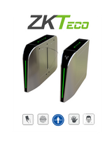 Zkteco Torniquete de Barrera Flap / Un Solo Carril / 30 Personas por Minuto FBL300