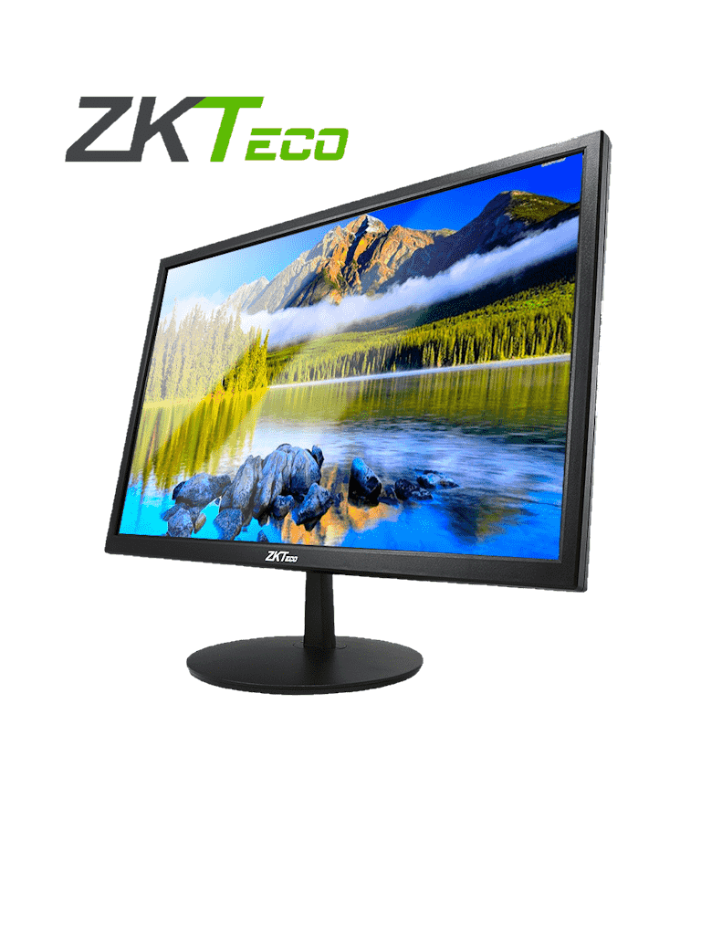 Monitor led hd de 19 pulgadas / operación 24/7 ideal para seguridad/ resolución 1440 x 900 / 1 entrada de video hdmi y 1 vga / √ångulo de visión horizontal 170¬∞ /  soporte vesa / incluye cable hdmi / sin altavoces  #zko #mci2q125 ZKTECO ZD19-2K
