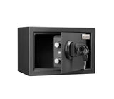 XE Seguridad CFBE-20 caja fuerte Caja fuerte portátil Negro, Cerradura con combinación, Lector de huellas dactilares, Ll