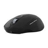 Vorago MO-450 ratón Oficina Diestro Bluetooth + USB Type-A Óptico 1600 DPI, Negro
