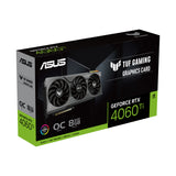 ASUS TUF Gaming TUF-RTX4060TI-O8G-GAMING tarjetas gráficas Si 4352 NVIDIA GeForce RTX 4060 Ti