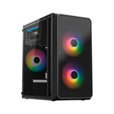 Acteck Doom Pro Crystal GI730 Mini Tower Negro 600 W, Mini-ATX, Mini-ITX, Metal