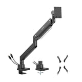 Manhattan Soporte de sobremesa para TV/monitores (Articulado de gas), para pantallas de 13" a 42", fijación co