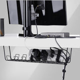 StarTech.com Bandeja de Gestión de Cables para Debajo del Escritorio - Estilo Canasta - Longitud 61,5cm - Instalación po