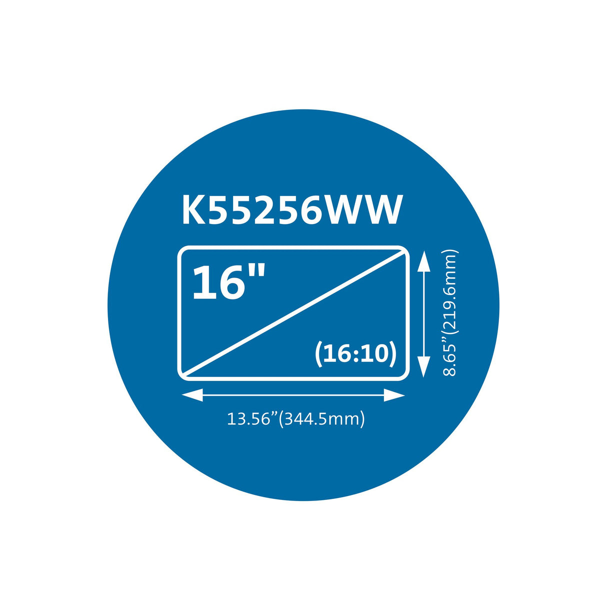 Kensington Filtro magnético de privacidad MagPro para portátiles de 16" (16:10) Monitor
