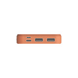 Hune Bateria Portátil "Halcón", 10000 mAh, Polímero de litio, Durazno, AT-POB-PB-051
