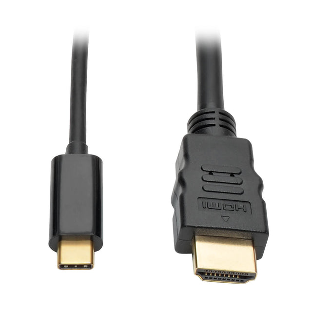 Tripp Lite U444-006-H Cable Adaptador USB-C a HDMI, 4K, Negro, 2 m [6 pies], USB Tipo C, Macho, Macho