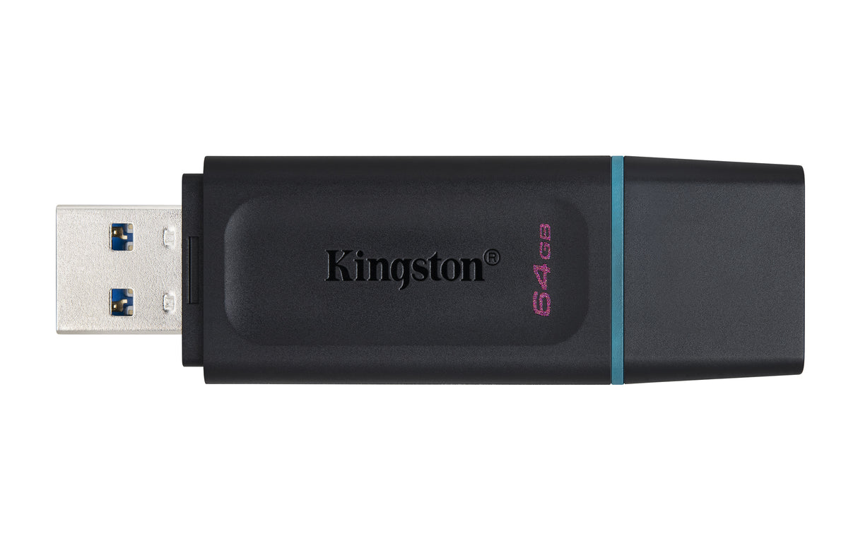 Kingston Technology Unidad Flash USB 3.2 DataTraveler Exodia Memoria Flash 64 GB USB tipo A 3.2 Gen 1 (3.1 Gen 1) Si