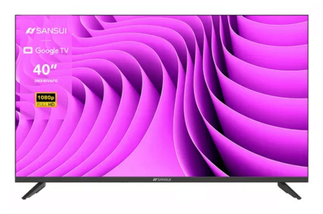 Sansui SMX40VAFG Televisor 101.6 cm (40") Full HD Smart TV Wifi Negro 250 cd / m², 1920 x 1080 Pixeles
